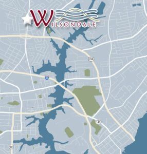 Map of Wilsondale Apartments in Hampton Va